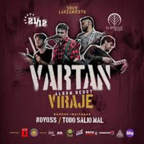 La banda de punk rock Vartan presenta su álbum debut Viraje • RADIO NACIONAL