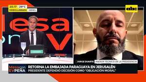 Embajada paraguaya retorna a Jerusalén: “para Peña representa el sentir popular”, según su asesor - Mesa de Periodistas - ABC Color