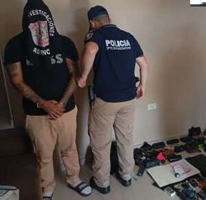 Caen presunto tortolero y su banda tras allanamientos en Lambaré y Luque - Policiales - ABC Color