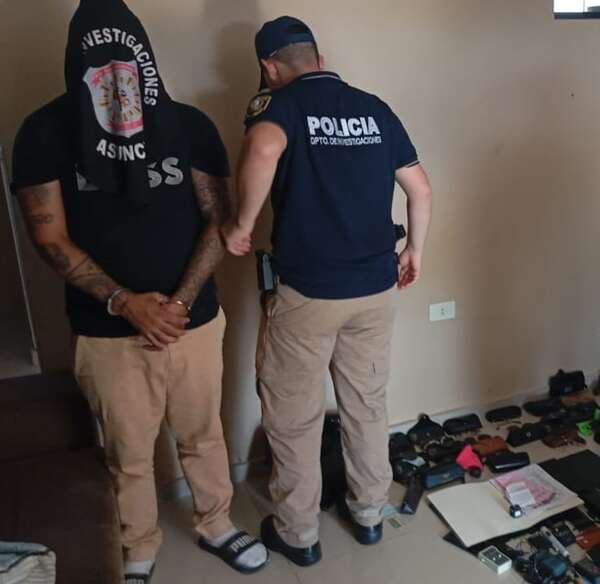 Caen presunto tortolero y su banda tras allanamientos en Lambaré y Luque - Policiales - ABC Color
