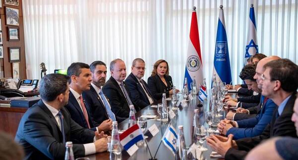 El primer ministro de Israel destacó la significativa visita del presidente de Paraguay
