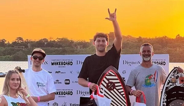 Versus / Atletas paraguayos se integran al Campeonato Argentino de Wakeboard