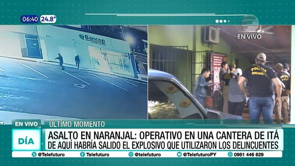 Asalto en Naranjal: Operativo en una cantera de Itá