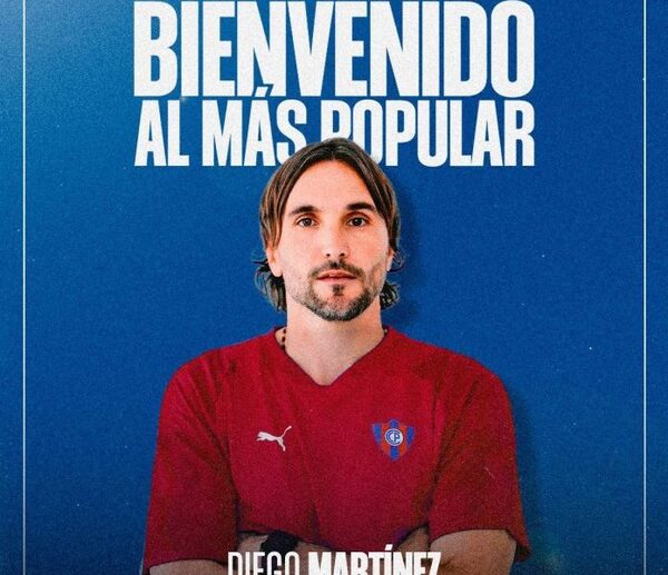 Cerro Porteño oficializó a Diego Martínez como su entrenador