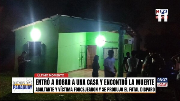 Supuesto asaltante es abatido por su víctima en Presidente Franco