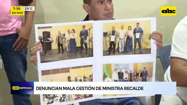 Video: Trabajadores de Cerámica denuncian mala gestión de la Ministra Recalde - ABC Noticias - ABC Color