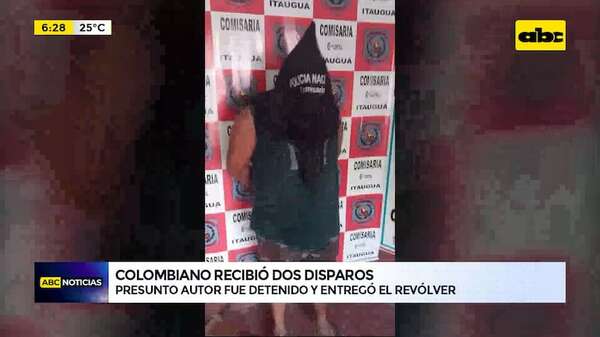 Itauguá: violento hombre disparó contra sus vecinos e hirió a uno de ellos - ABC Noticias - ABC Color