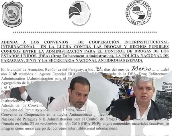 Quiebre entre la DEA y Senad, avalado por Peña fulmina acuerdo firmado en Gobierno de Cartes - Política - ABC Color