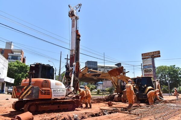 En enero continuarán obras de desagüe pluvial en la avenida Eusebio Ayala - ADN Digital