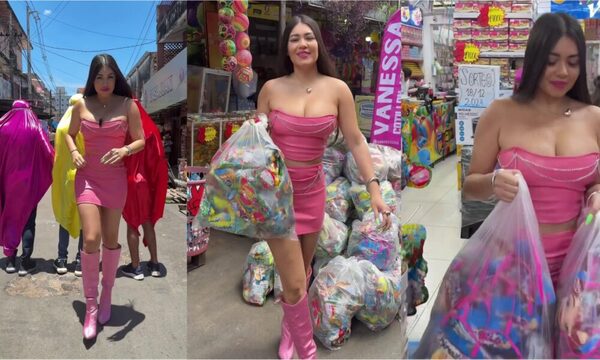 [VIDEO] ¡Laurys Dyva pechea ayuda para entregar miles de regalos por Reyes!