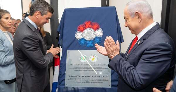 La Nación / Peña encabezó reapertura de la embajada paraguaya en Jerusalén