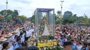 Octavario de la Virgen de Caacupé con una importante concurrencia de feligreses - Nacionales - ABC Color
