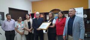 Emotiva despedida al sacerdote Gianluigi Aroffo tras seis años de servicio en Pilar - Nacionales - ABC Color