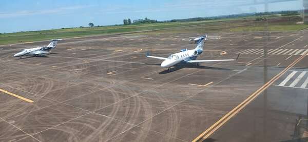 Simulacro de accidente aéreo en el aeropuerto Guaraní movilizó ambulancias y helicóptero - ABC en el Este - ABC Color