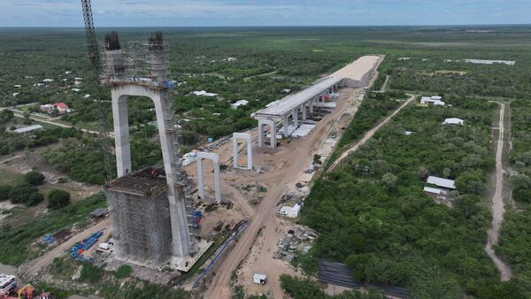 Puente de la Bioceánica avanza hacia fase crucial en su construcción - .::Agencia IP::.