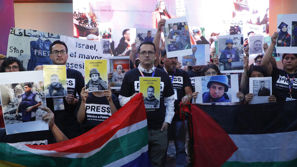 Palestina, el lugar más letal para periodistas