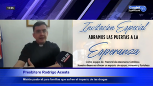 Anuncian misión pastoral en las familias que sufren por las drogas