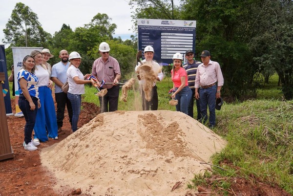 Inician obras de construcción de puente en Capitán Miranda