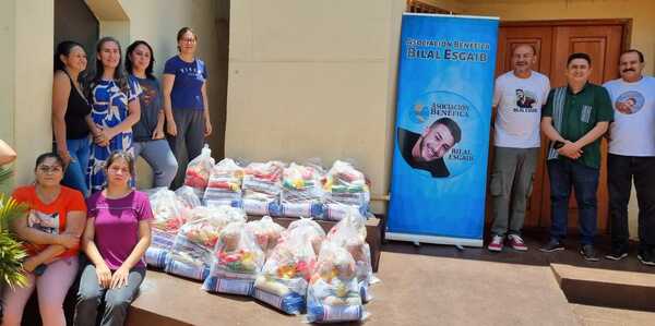 Fundación Bilal Esgaib entregó colchones a CODENI y víveres a personas carenciadas - La Clave