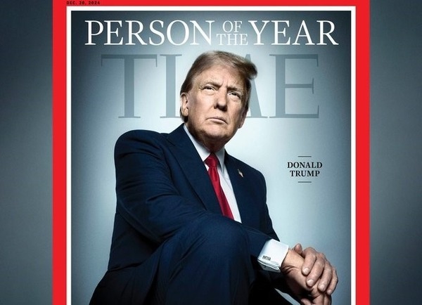 Revista “Time” nombra a Donald Trump persona del año por segunda vez
