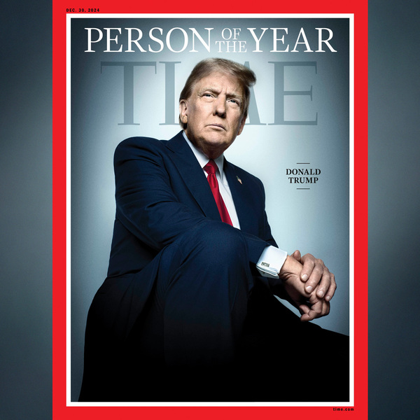 Donald Trump es elegido Persona del Año 2024 por la revista Time - El Trueno