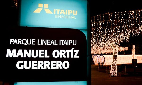 Itaipu abre su Villa Navideña en el Parque Lineal de Ciudad del Este