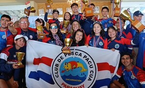Inédita fiesta del canotaje en aguas del Mbiguá con título para Pacú Cuá