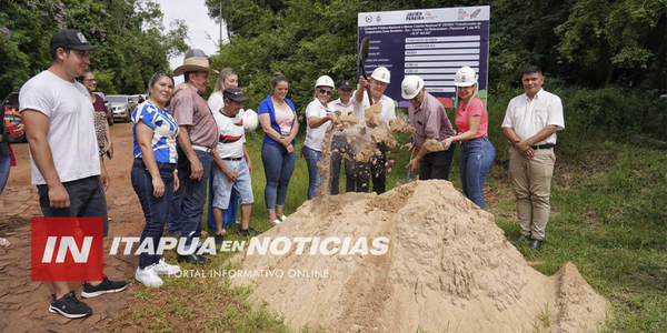 INICIA CONSTRUCCIÓN DE 500 METROS DE EMPEDRADO EN CAPITÁN MIRANDA - Itapúa Noticias