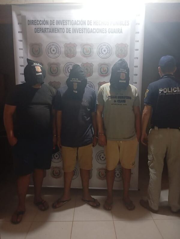 Frustran supuesto plan de robo en Paso Yobái - Policiales - ABC Color