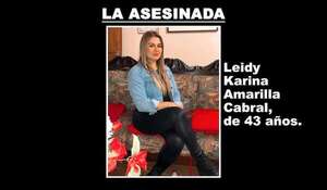 Leidy Amarilla: Detalles del crimen, que para la Policía, está aclarado con la captura de dos sospechosos - Policiales - ABC Color