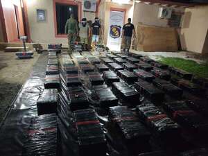 Incautan camión que transportaba 1.466 kilogramos de marihuana - ABC en el Este - ABC Color