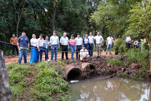 Gobierno de Itapúa inicia la construcción del puente sobre el arroyo Potiy