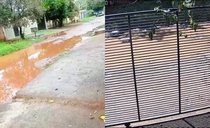 Calle Mburucuyá: una muestra del abandono municipal en Ciudad del Este - La Clave