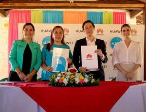 Huawei y Aldeas Infantiles SOS renuevan su compromiso social por la infancia - Sociales - ABC Color