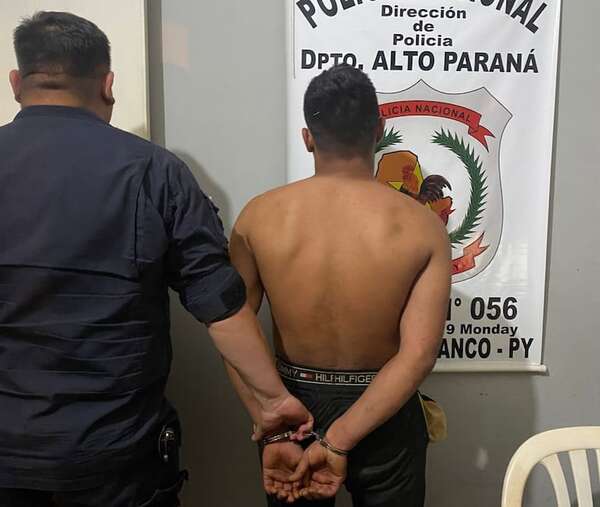 Detienen a joven que golpeó a sus padres e intentó apuñalar a su hermano - ABC en el Este - ABC Color