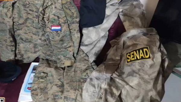 Arrestan a un policía con droga y uniforme de la Senad en su poder en Caacupé - Noticiero Paraguay