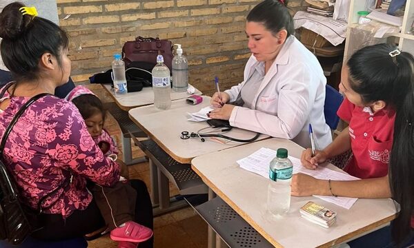 Profesionales de Salud de Minga Porã ofrecen atención integral en comunidad indígena Arroyo Guazú