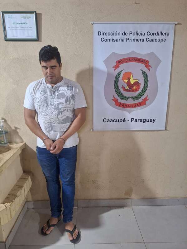 Atrapan a suboficial de policía con dosis de crack en circunvalación de Caacupé - Policiales - ABC Color