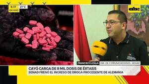 Cae carga de ocho mil dosis de éxtasis proveniente de Alemania  - ABC Noticias - ABC Color