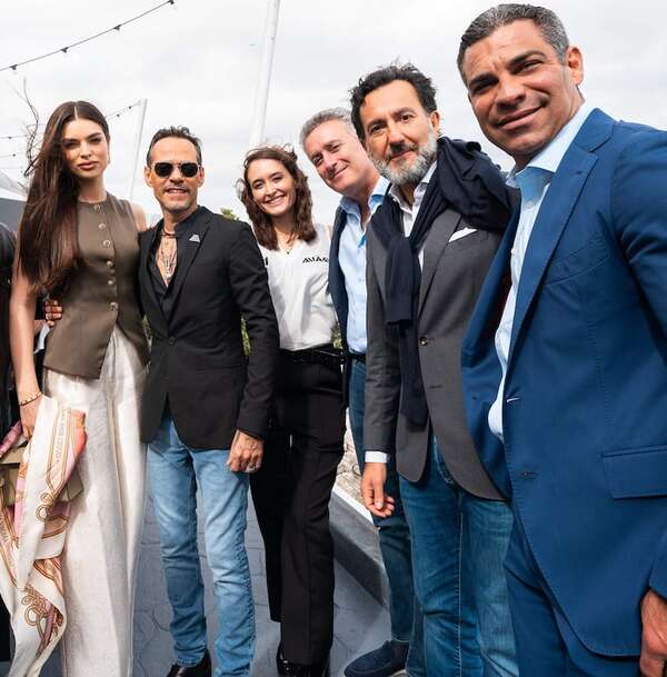 Nadia Ferreira y Marc Anthony, protagonistas del lanzamiento E1 Miami GP - Gente - ABC Color