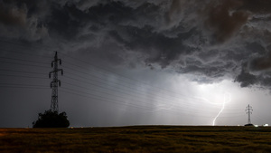 Tormentas dejan intensas lluvias en el Chaco