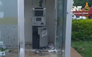 Intento de robo en un cajero ubicado en predio policial de Caaguazú - SNT