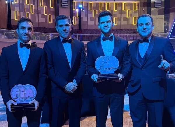 Fau Zaldívar, premiado en los FIA Awards como el bicampeón del Sudamericano de Rally - ABC Motor 360 - ABC Color