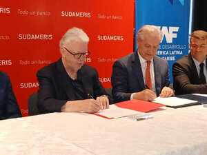 CAF financia en guaraníes a Sudameris para beneficiar a unas 80 PyMEs | Locales | 5Días