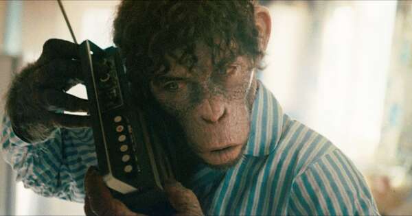 La Nación / Convertido en mono, Robbie Williams lleva su vida al cine en “Better Man”