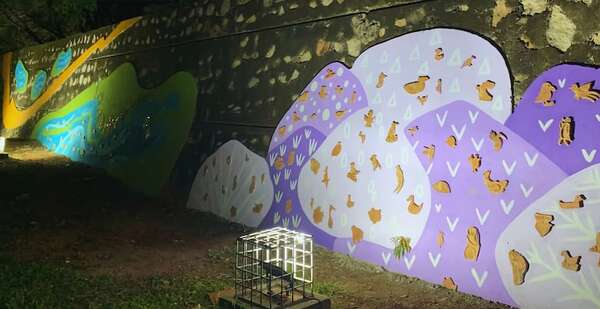 Arquitectos del Paraguay muestran su desacuerdo ante mural realizado sobre una obra valiosa - Nacionales - ABC Color