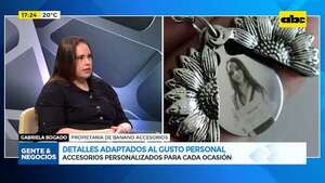 Detalles adaptados al gusto personal: accesorios personalizados para cada ocasión - Gente & Negocios - ABC Color