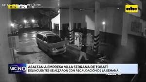 Tobatí: asaltan empresa de transporte y roban caja fuerte - ABC Noticias - ABC Color