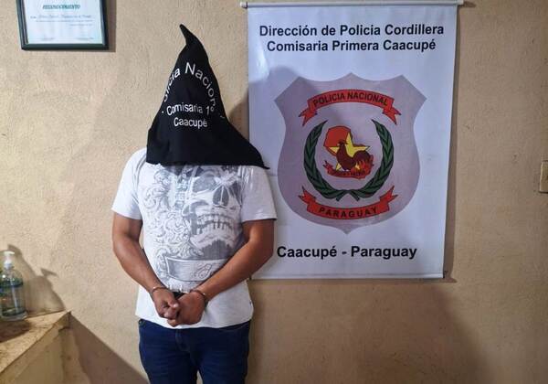 Frenan a un “polinarco” en Caacupé •