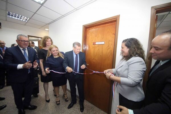 Habilitan innovadora Cámara Gesell en el Palacio de Justicia de San Lorenzo